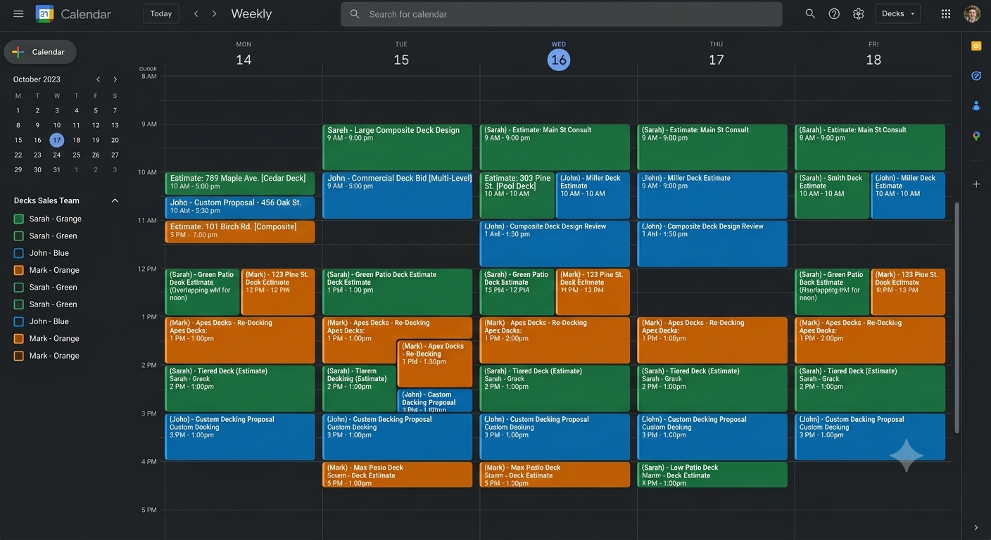 Booked Estimates · Week